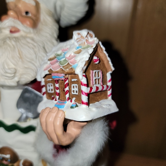 Dansk Chef Santa Claus Baking Fabric Mache Christmas Gingerbread Traditional - Picture 4 of 8